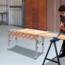Conveyor Roller Table Adjustable Conveyor Roller Bench Extendable 50kg/110.23 lb