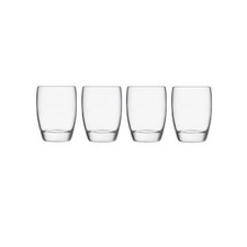 Luigi Bormioli Michelangelo Masterpiece DOF Glasses 4 Pc Dishwasher Safe - 345ml