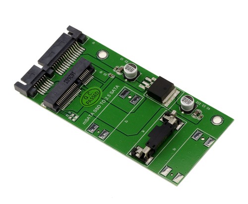 Adaptateur mSATA vers SATA 2 - avec clip de fixation du SSD - 第 1/3 張圖片