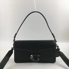 NWT COACH CH857 Tabby Shoulder Bag 26 Pebble Leather Embossed Black New Outlet