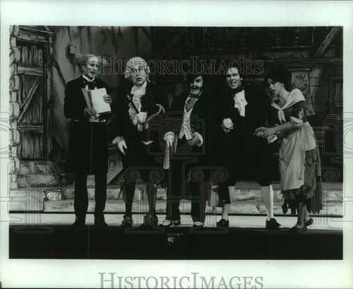 1979 Pressefoto Darsteller im ersten Akt Szene I von Aschenputtel, Houston Grand Opera