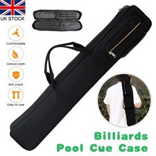 Pool Cue Case 1/2 Snooker Billiard Cue Cases Organizer Carrying Billiard Cue Bag