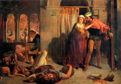 Jagd William Holman Der Flug von Madeline und Porphyro während der Trunkenheit A