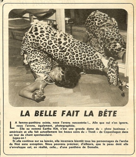 NOIR ET BLANC #1326, SEPTEMBER 1970, EDITH PIAF, GERARD PHILIPE, EARTHA KITT, VG - Imagen 3 de 3