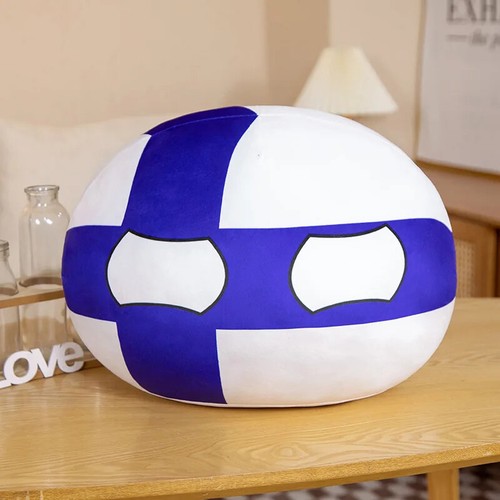 70 Styles 10Cm Country Ball Plush Toys Polandball Pendant Country Balls Republic - Picture 40 of 76