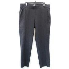 Talbots Plus Gray Everyday Yoga Ankle Zipped Pocket Pants 3X
