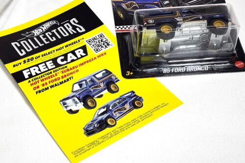 Hot Wheels 2022 Collectors RLC 85 Ford Bronco 4x4 2024 WalMart Mail-In Exclusive - Picture 17 of 18