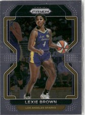2022-23 Panini Prizm WNBA Lexie Brown Los Angeles Sparks #57