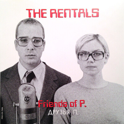 The Rentals: Friends Of P. PROMO MUSIC AUDIO CD alt rock! Matt