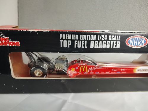 Vintage 1996 Racing Champions Top Fuel Dragster 1/24 NHRA McDonalds Adult New - Picture 9 of 18