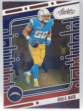 2024 Panini Absolute Khalil Mack Red Blue #58