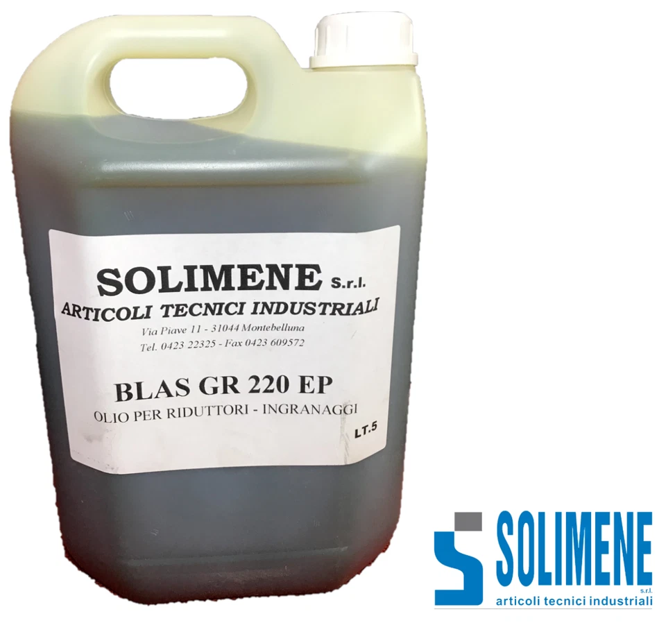 OLIO EP 220 GR PER RIDUTTORI E INGRANAGGI ALTA QUALITÀ (VEDI DESCRIZIONE) 5 L