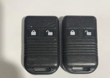 Code Alarm Security Smart Keyfobs 2 Button Transmitters Lot of 2-Tested