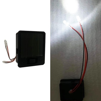 Solar Light Replacement Top,2Pcs Replacement Solar Units w/ Light Warm W8P5