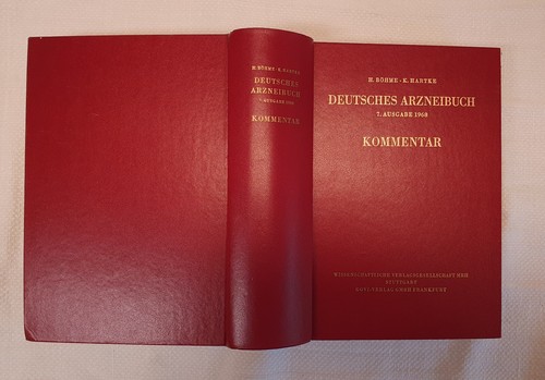 Deutsches Arzneibuch 7. Ausgabe 1968 Kommentar ISBN 3-8047-0548-0 - Bild 10 von 10
