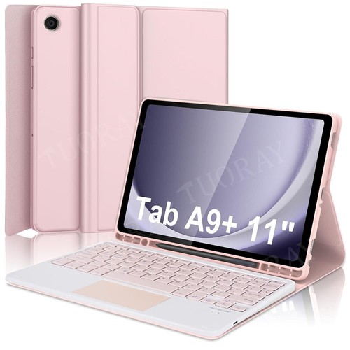 Keyboard With Touchpad Case Mouse For Samsung Galaxy Tab A9 Plus 11" inch Tablet - Picture 4 of 44