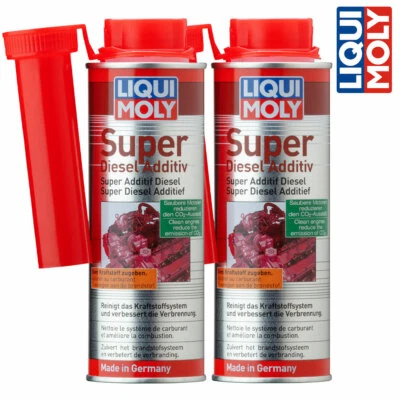 2x LIQUI MOLY 5120 Super Diesel-Additiv 250ml