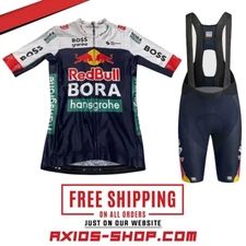 CYCLING KIT BORA REDBULL 2025 Jersey RED BULL BIKE OUTFIT SET