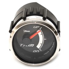 Faria Boat Trim Gauge GP5079A | Mercury 2 Inch Silver Black