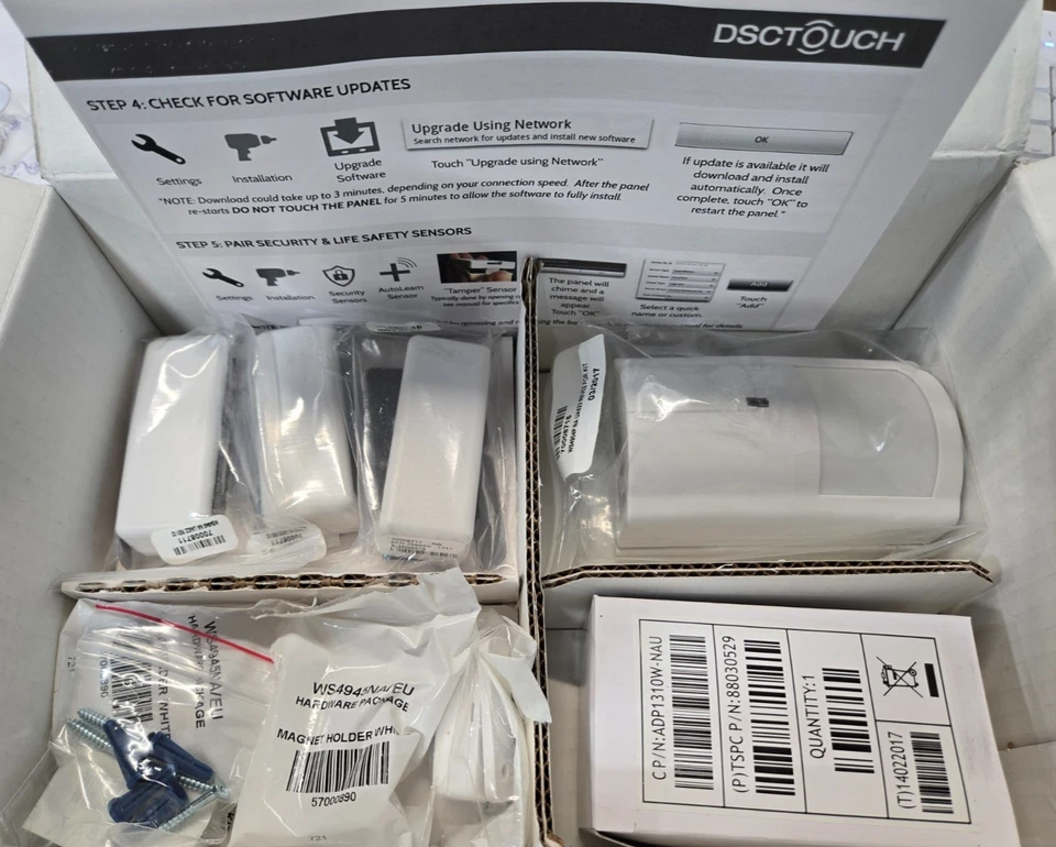 DSC Touch screen Wireless KIT467-99VZ Security Kit FAST FREE SHIPPING b - Image 3 of 4