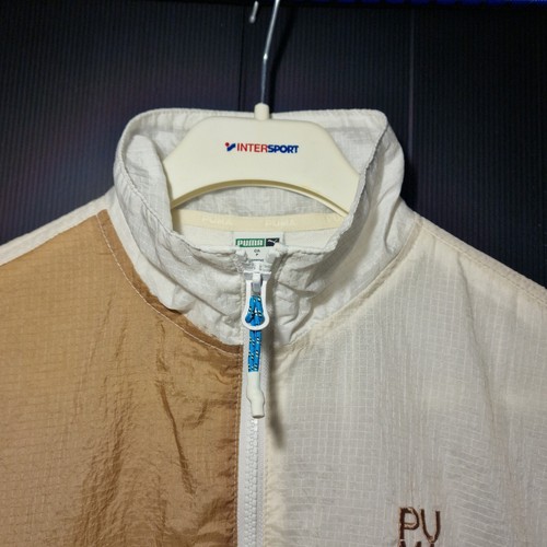 Puma Track Top Women's Crop Top Size Small Colourblock Full Zip Lined High Neck - Picture 4 of 14