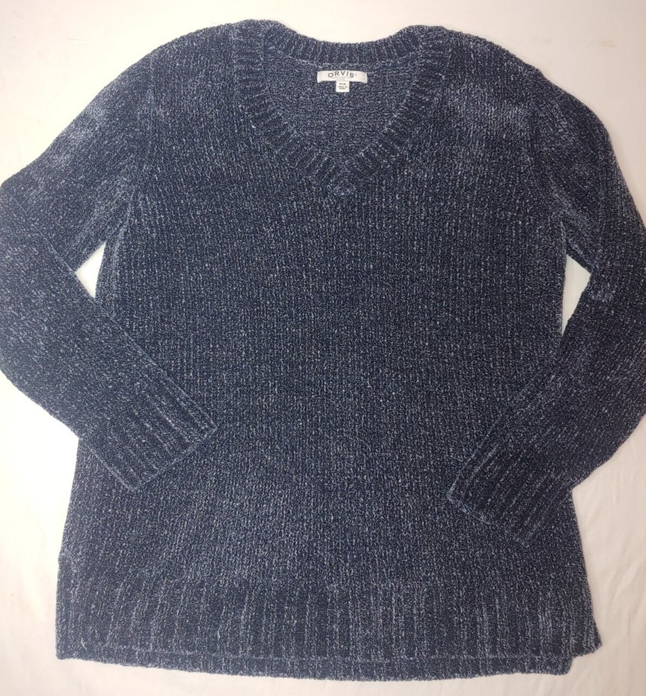 Orvis Ladies' Chenille Tunic SweaterSize medium Orvis tunic sweater Orvis VNeck