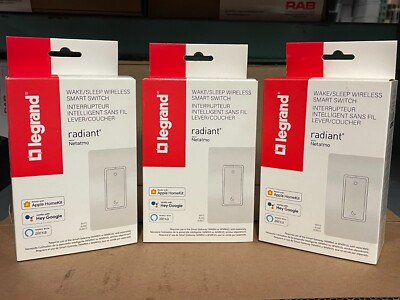 WNRL43WH WAKE/SLEEP WIRELESS SMART SWITCH W/ NETATMO