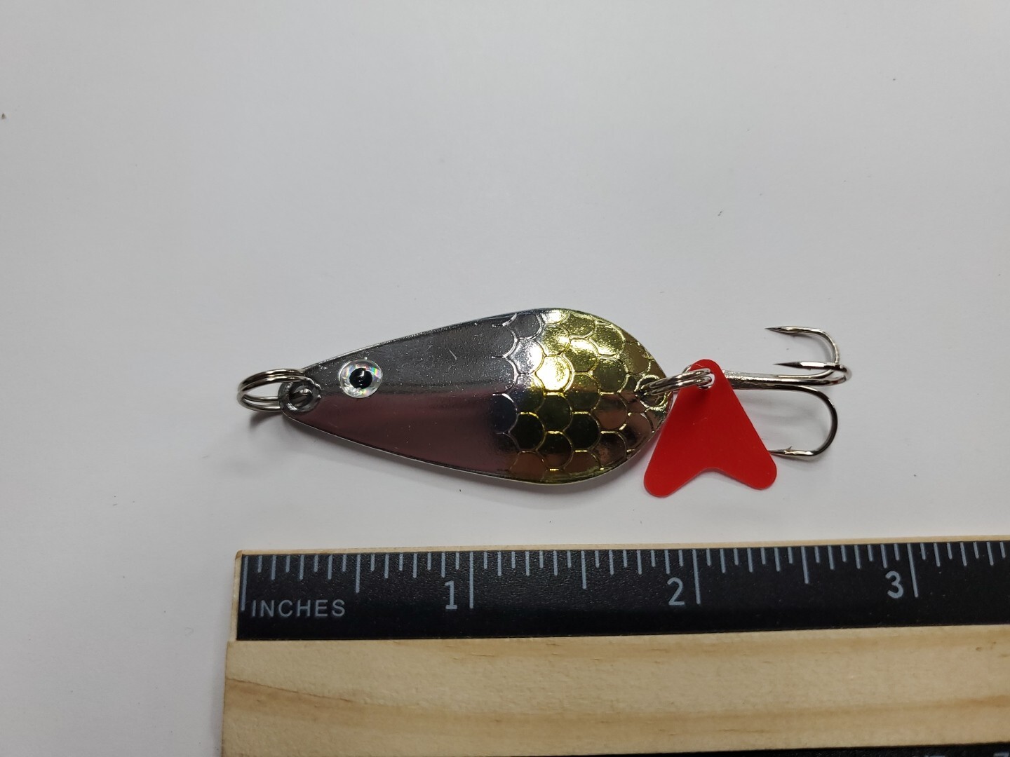 Lot of 60 Flash Spoons 3/8 oz. - Silver & Gold - 2.5" Salwater/Freshwater Bulk!! - Image 2