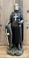 Knight Crusader Resin Figurine 11.5" x 4.5"