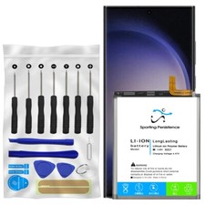 High Capacity Sporting 5020mAh Battery Tools f Samsung Galaxy S23 Ultra SM-S918U