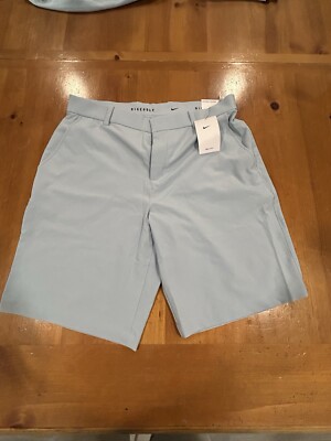 Nike Golf Sri-Fit Casual Shorts. Regular Fit. Size 34. Light Blue