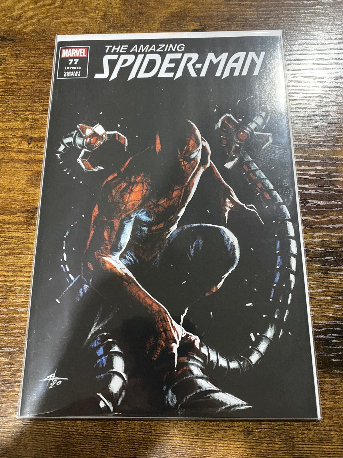 AMAZING SPIDER-MAN #77 * NM+ * GABRIELE DELL'OTTO VARIANT VENOM CARNAGE TRADE 🔥