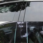 For 2022 2024 2026 Hyundai Elantra Black Pillar Post Door Trim Car Accessories 6