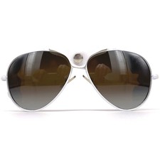 Vintage CEBE 2000 SPORT Glacier Sunglasses - France 90S - Large - White Mirrored