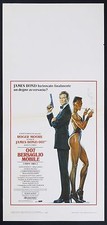 LOCANDINA, 007 BERSAGLIO MOBILE A View to a Kill MOORE, GRACE JONES, BOND POSTER