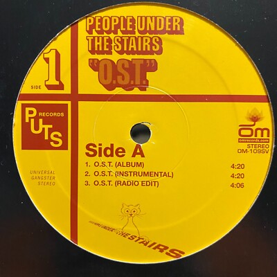 PEOPLE UNDER THE STAIRS - O.S.T. (+REMIX) (12