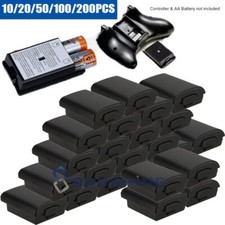 Bulks AA Battery Back Cover Case Shell Pack For Xbox 360 Wireless Controller A 