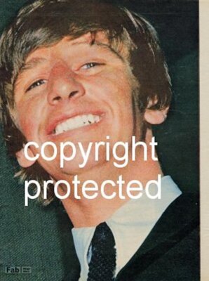 Beatles Ringo UK '64/5 Fabulous 208 mag poster #004 JKL