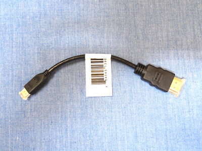 MICRO 6'' HDMI to STANDARD A-D High Speed w/ Ethernet Cable 4K HD 3D Converter