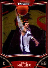 2008-09 Bowman Chrome #86 Brad Miller Sacramento Kings