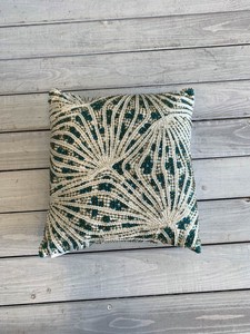 small green pillow