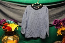 Childrens Place Boy's Long Sleeve Blue Sleepwear PJ Shirt Size 5-6 basic pajama