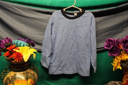 Childrens Place Boy Blue Sleepwear Shirt Size 5-6 tee basic pajama top PJ Sale*