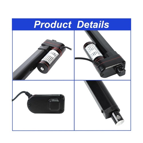 40 inch 1000mm 440lbs 12V Electric Linear Actuator 2000N 40" High Speed 0.3"/... - Picture 9 of 9