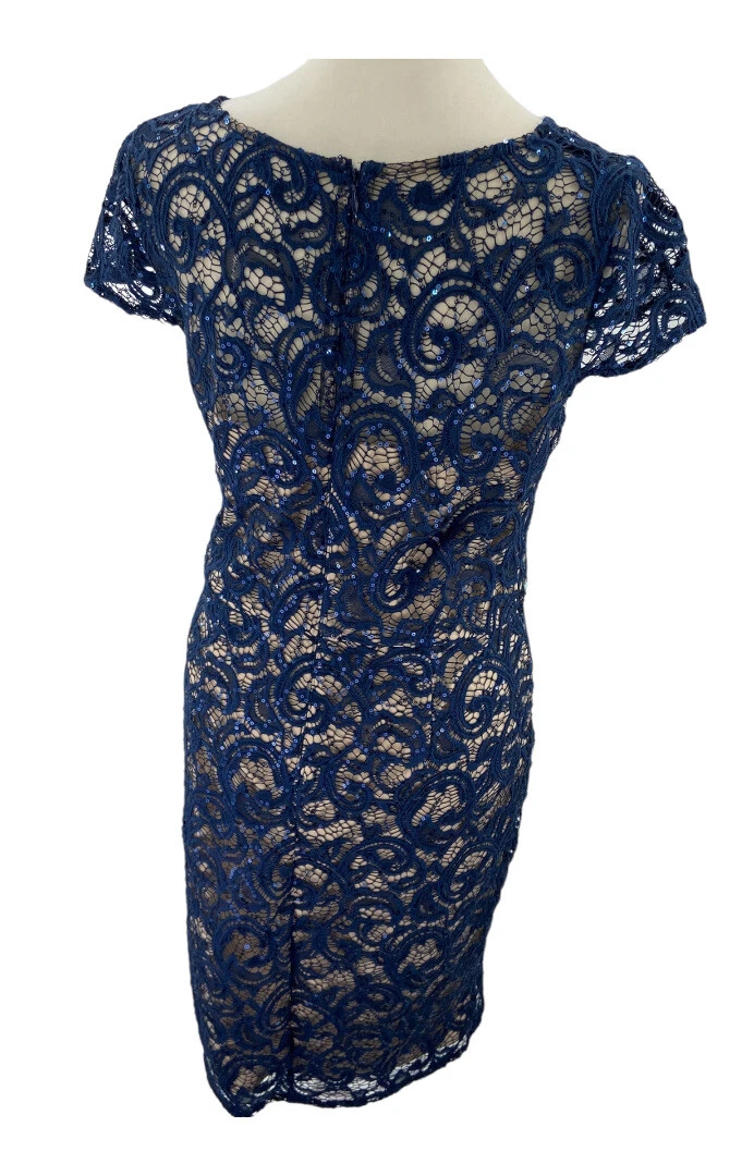Jackie jon navy dress cheap