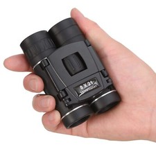 8x21 Mini Compact Pocket Binoculars Lightweight Foldable Easy Focus Small Bin...