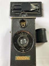 Ansco Memo Ilex 35 mm Camera vintage rare adjustments work Good Condition