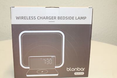 Blonbar 10W Nachttischlampe mit Ladefunktion Wireless Charger Neu Rechnung MwSt