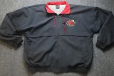 Ronald McDonald Jacket Mens XL Black Full Zip Hilton House of Loma Linda