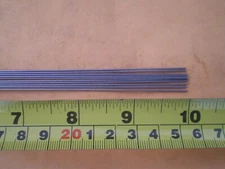 50 PCS. STAINLESS STEEL STRAIGHT LURE SHAFT WIRE FORM  0.051 X 10 INCHES LONG